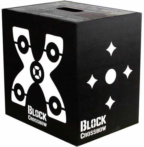 Block Black Crossbow Target 16